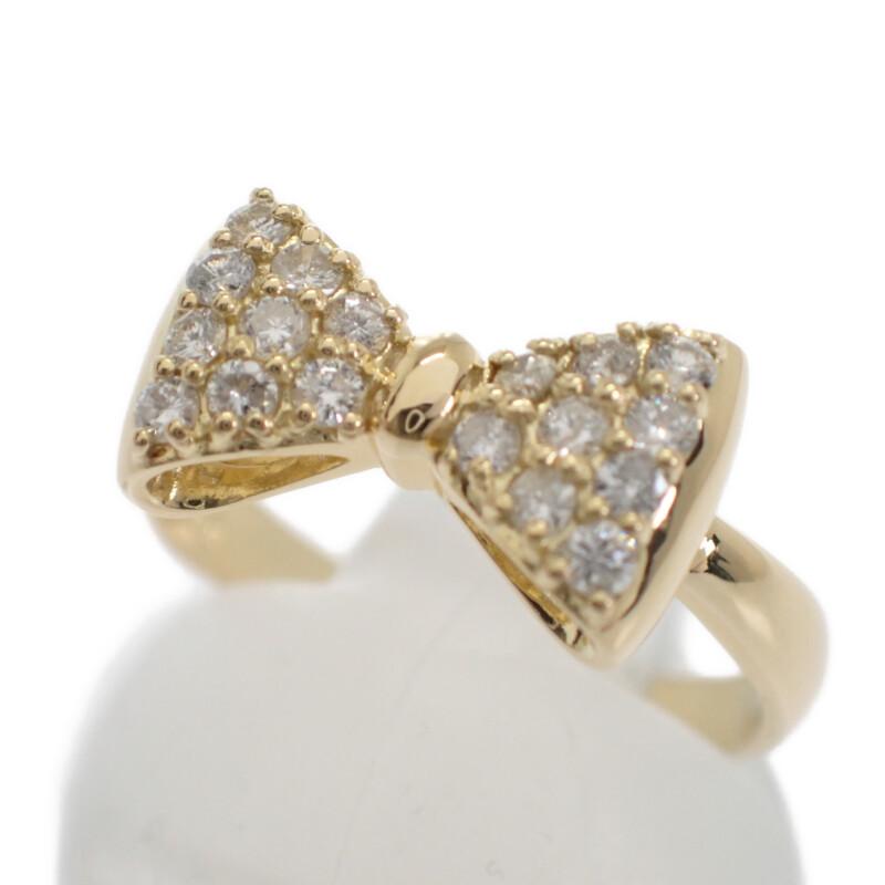 no brand  #11(JP Size) ring K18 yellow gold Women
