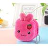 Cute Plush Fruit Watermelon Coin Purse Coin Pocket Red Envelope Headset Data Cable Storage Bag