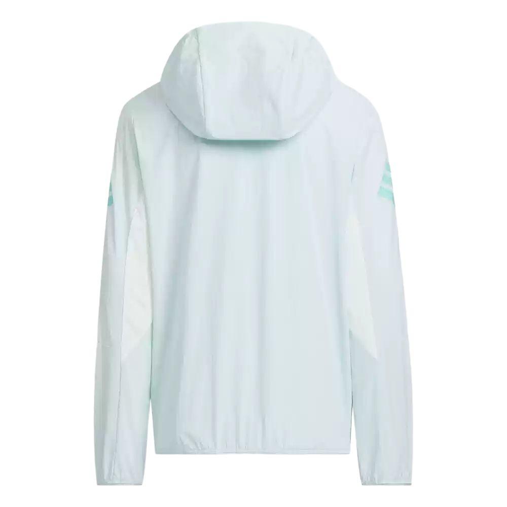 Adidas Striped Zip Sports Hoodie Long Sleeve Kids Jackets KG5978