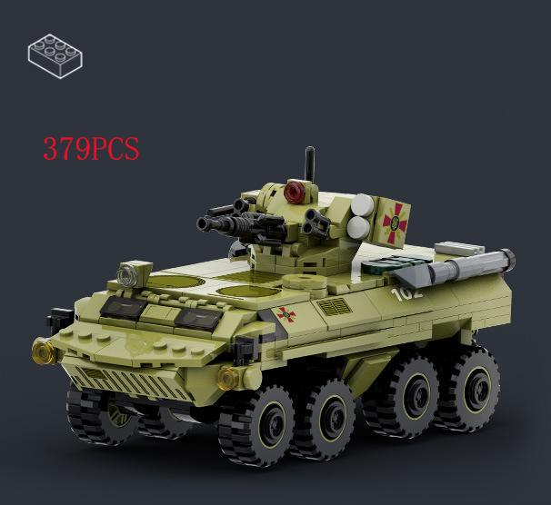 WW2 Normandy Landings UK US Germany Army Sets Building Blocks Bricks Toys World War II 2 Military Vehicle Pershing Panther Tanks