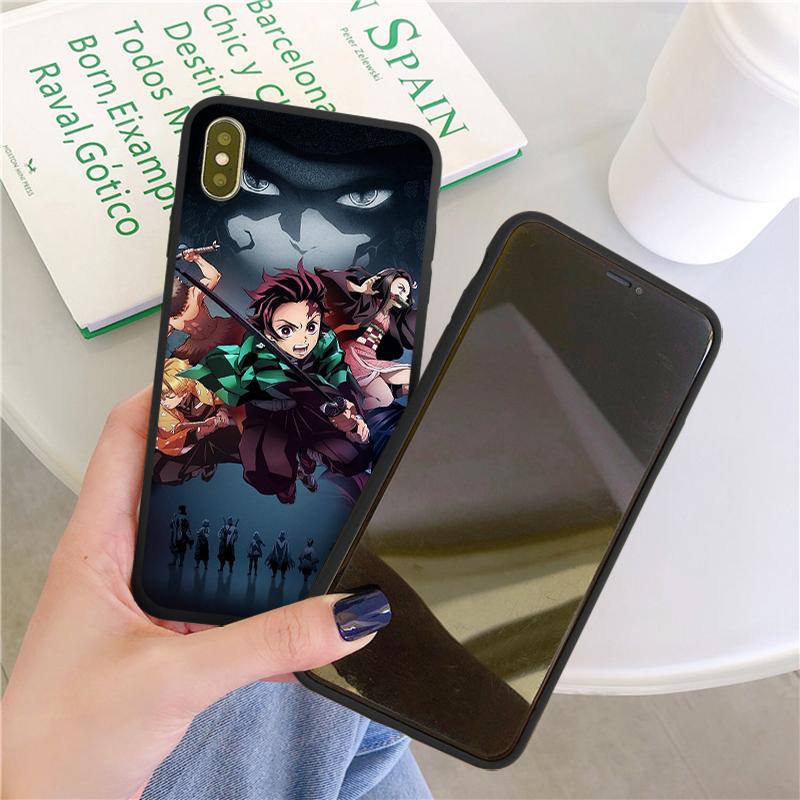 For Xiaomi Redmi Note 10 S 11 11S 9S 8 9 8T 7 9C 9T Mi A3 10T 11T 11 Lite  Poco X3 NFC M3 F3 X4 Pro Anime Demon Slayer Soft Case