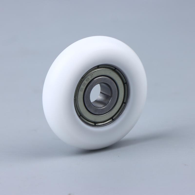 1/3/5Pcs Rowing Machine Rollers Bsr69838-10 Pom Rower Wheel Plastic Coated Bearing Wheels Rowing Machine Rollers