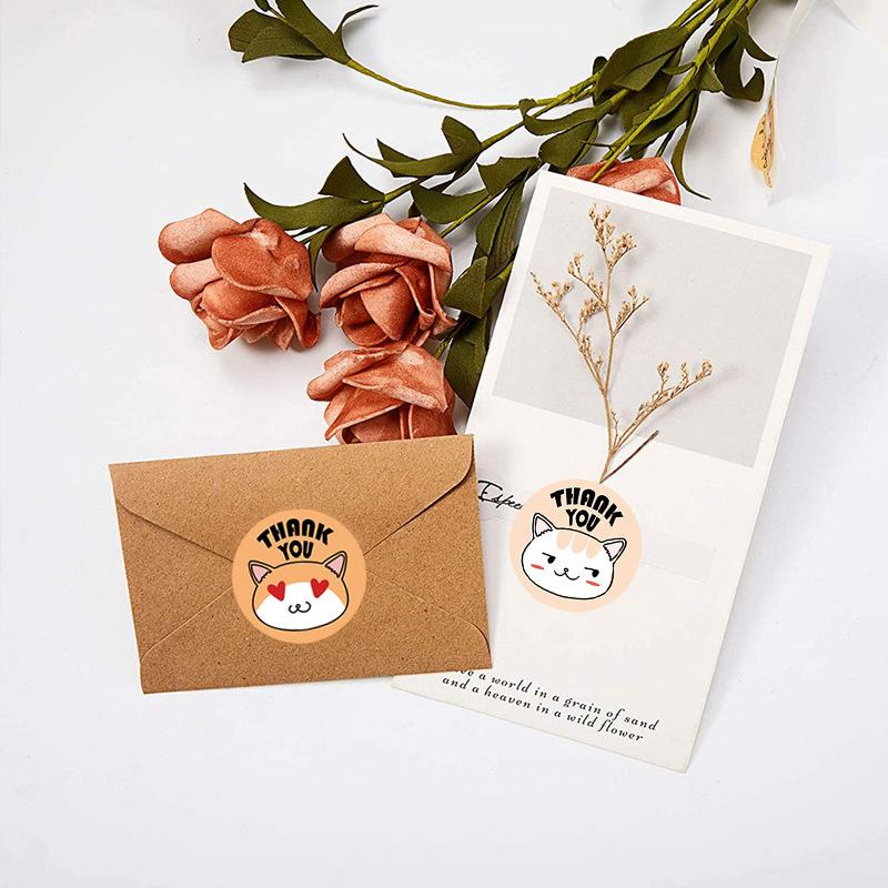 500Pcs/Roll Cartoon Animals Reward Stickers 2.5cm/1.0'' Diy Adorn Gifts Decoration Graffiti Game Art Labels Learning Rewards