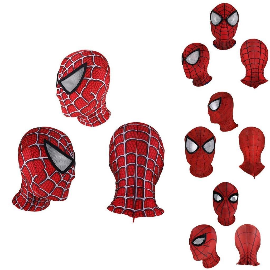 Soft And Comfortable Spiderman Spider Man Miles Morales Full Head Mask For Adults
