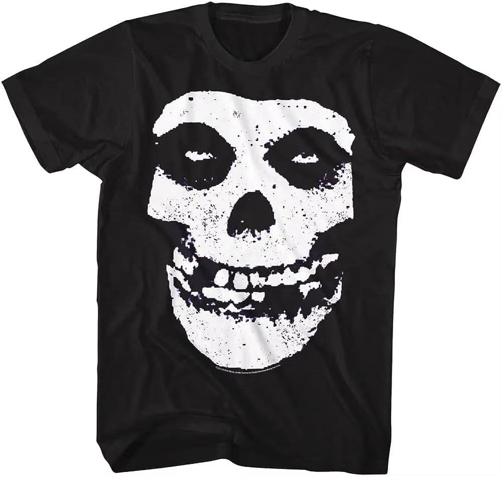 The Misfits Band Rock Hardcore Punk Style Casual TShirt Unisexs and Womens Luxury Top 2026 Logo Rock Ins Y2k