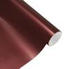 Car Sticker Color Change Vinyl Film Metal Metallic Russet Red PET Bubble Free Wrapping Auto Self Adhesive Decals Car Accessories