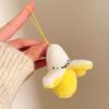 Peelable Banana Keychain Plush Animated Bag Charm Cute Banana Plush Stuffed Toys Christmas Wedding Birthday Gifts