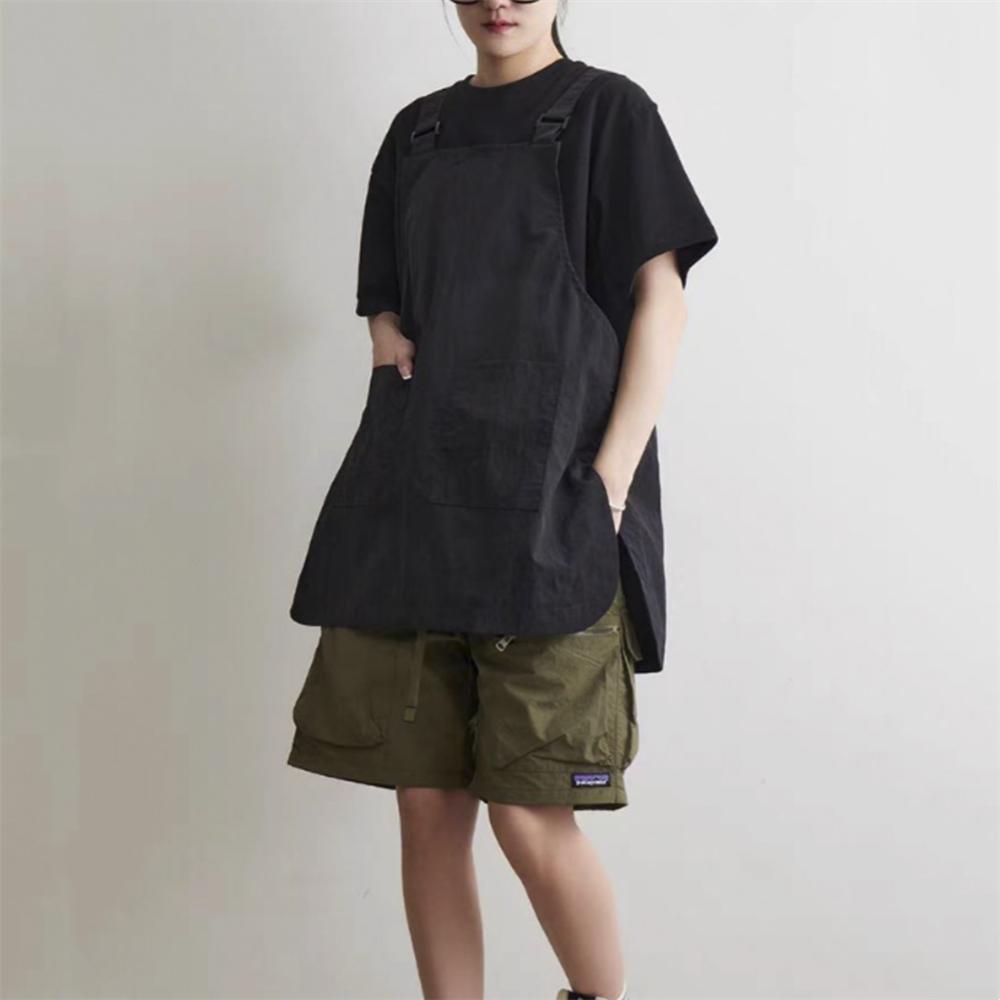 Japanese Waterproof Outdoor Barber, Coffee Shop, Catering Workwear Apron, Unisex Household Kitchen Workwear