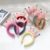 New Women Fashion Plush Hair Bands Headdress Headband Girls Hairband Hair Hoop Cute Face Wash Hair Accessories Headwear