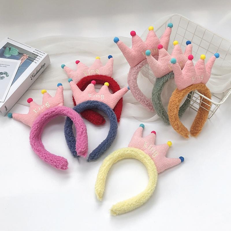New Women Fashion Plush Hair Bands Headdress Headband Girls Hairband Hair Hoop Cute Face Wash Hair Accessories Headwear