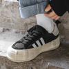 Retro-Segeltuchschuhe Sandelholz Jianji alt Dekonstruktion Anti-Samt Plateauschuhe Kampf Low-Top Dicke Sohlen zur Steigerung des Freizeit-Trends