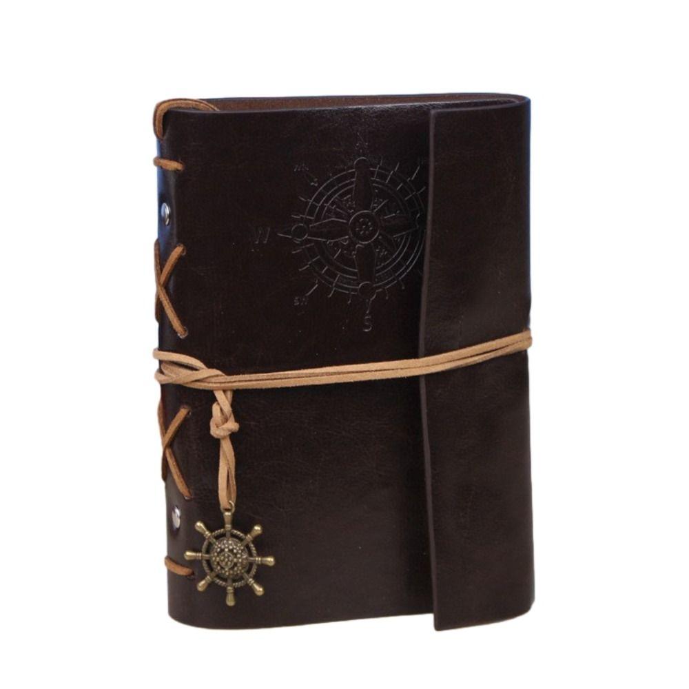 

with 3D Rudder Bookmark A6 Notebook Laced Business Notepad Sketchbook Laced Scrapbook Classroom кавовий