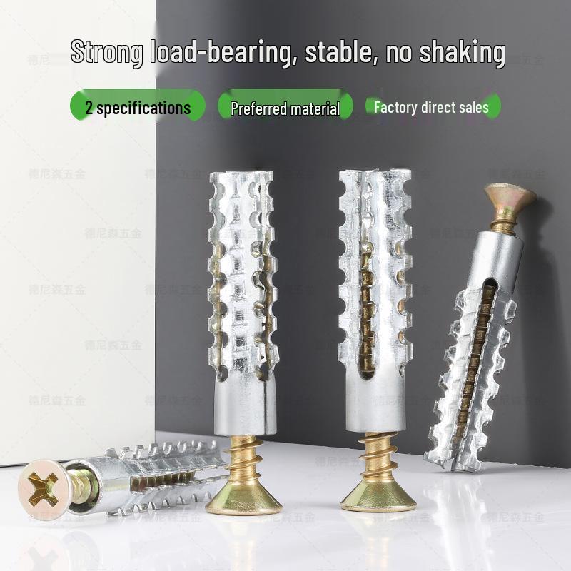 Christmas Tree Metal Expansion Anchor Screws for Walls