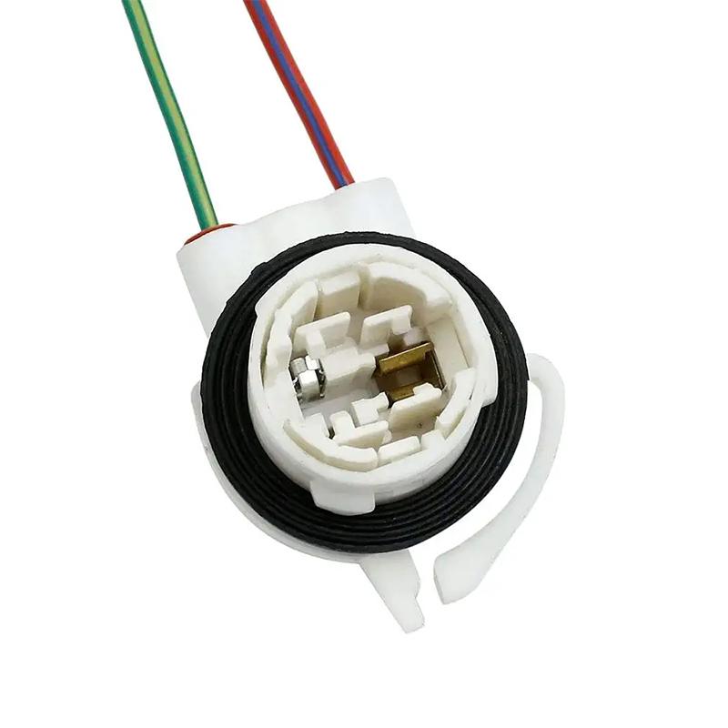 1Pc 3156 3157 3357 4157 LED Bulb Brake Turn Signal Light Lamp Socket Adapter Harness Wires Plug Connector For Wrangler (USA Car)