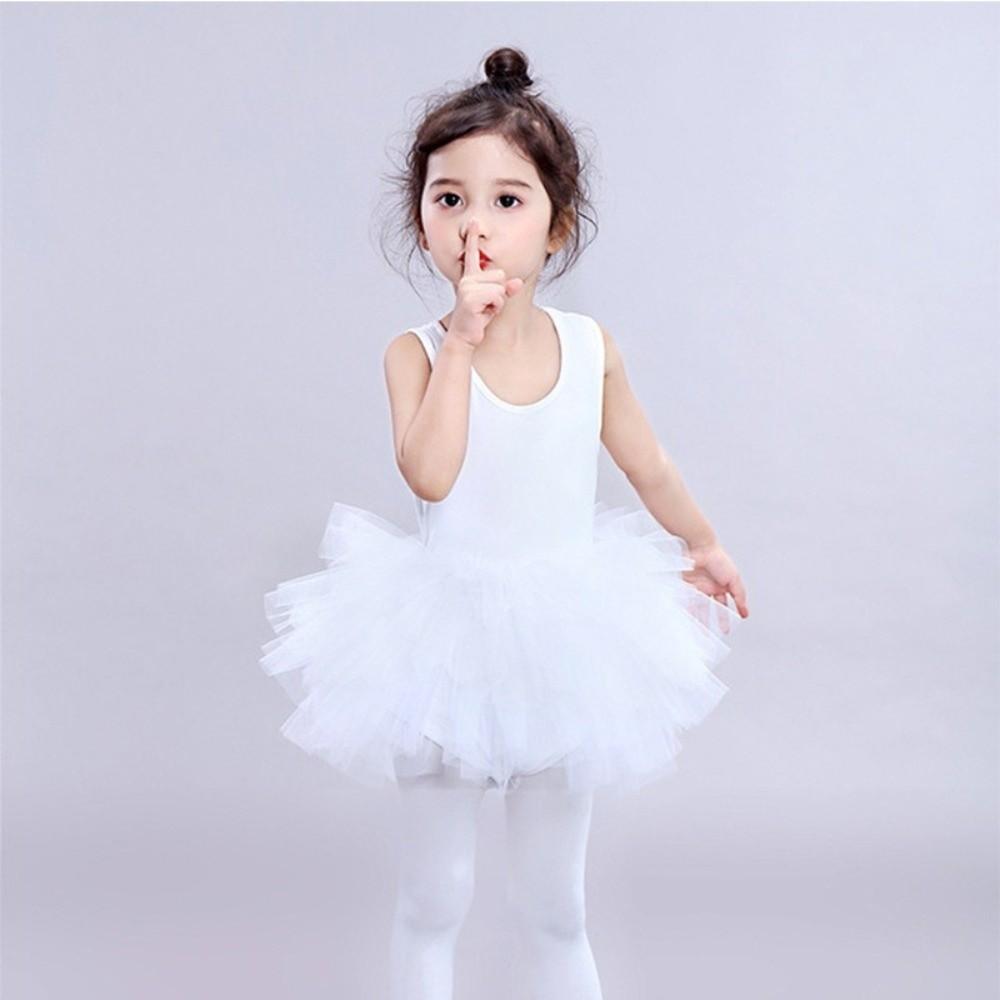 Short Sleeve Baby Girl Ballet Skirt Princes Dress Ballet Performance Costume Photo Shoot
