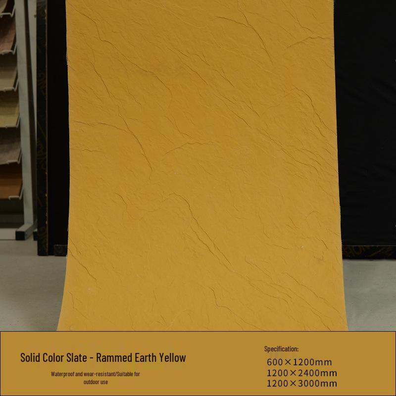 Slate Soft Ultra-thin Bendable Porcelain Panel for Indoor/Outdoor Walls