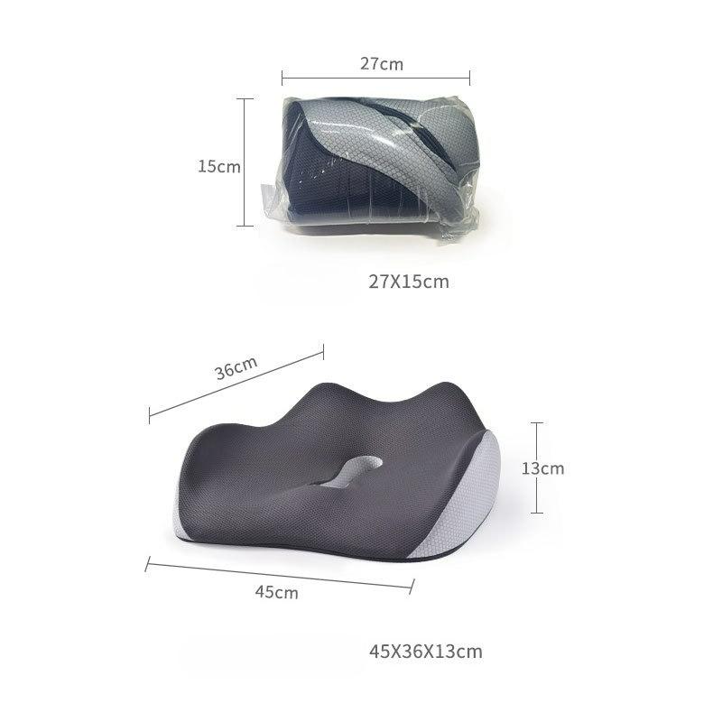 Non Slip Memory Foam Seat Cushion for Office Chair Home Computer Desk Comfortable Long Sitting