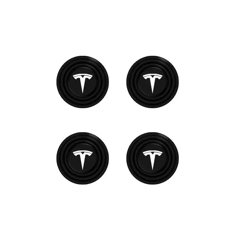 

Car Sticker 2025 Hot Universal Car Shock Absorbing Gasket Trunk Sound Insulation Pad Shockproof Cushion Stickers for Tesla model