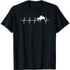 Piano Heartbeat t-Shirt for Pianists, Long Sleeve Shirt, Sweatshirt, Hoodie
