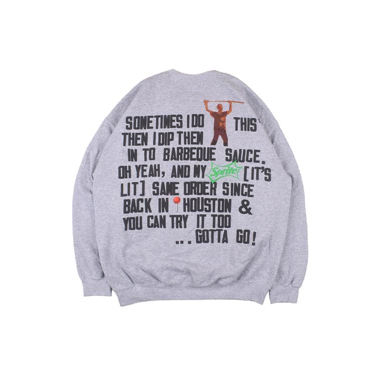 Travis Scott X Cpfm 4 Cj Script Crewneck Sweatshirt TC-17