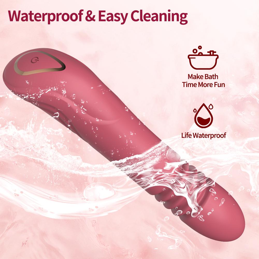 Vibrator for Woman Masturbator Sex Toy 3 Speed Telescopic 10 Vibrating G Spot Clitoris Stimulator Massager Dildo Vibrator Erotic
