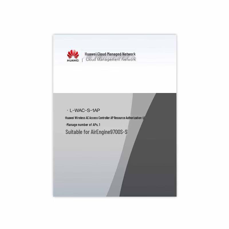 

Huawei L-WAC-S-1AP Wireless Access Controller AP Authorization (1 AP)