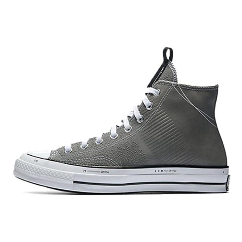 Converse Chuck 70s Everyday Versatile High-Top Canvas Shoes Unisex Grey