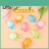 Soap 4pcs Handmade Essential Oil For Kids Natural Ingredients Moisturizing Soap Cute Mini Turtle Shape Handcrafted Fragrance Soap Home Hygiene Gift
