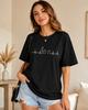 Funny Cat Heartbeat Graphic T Shirt Women Men Summer Casual Short Sleeve Crew Neck Loose Tee Kawaii Kitten Harajuku Top