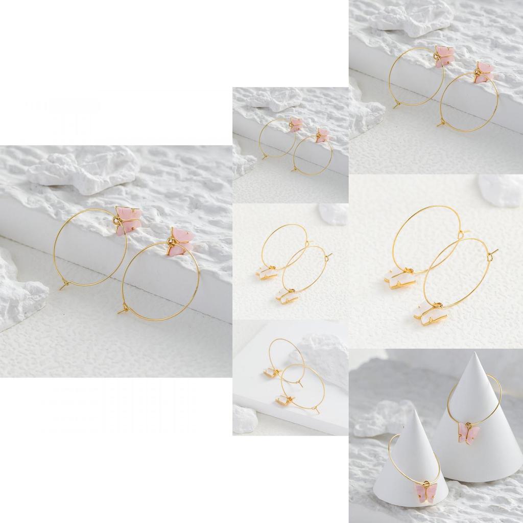 Unique And Stylish Butterfly Earrings Women's Geometric Alloy Jewelry