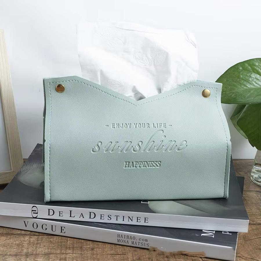 

Nordic Tissue Box Настольный держатель для салфеток для дома Гостиная Украшение Кухонный держатель для бумаги Коробка для хранения зелёный