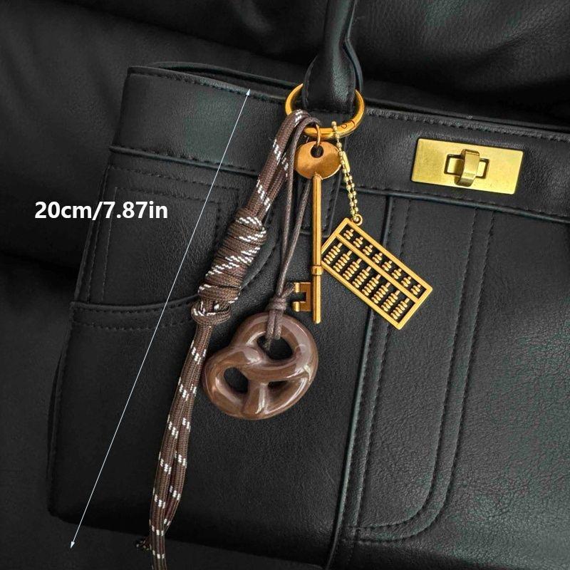 Yogodlns Mini batoh závěsný přívěsek na kabelku přívěsek na tašku doplňky k taškám