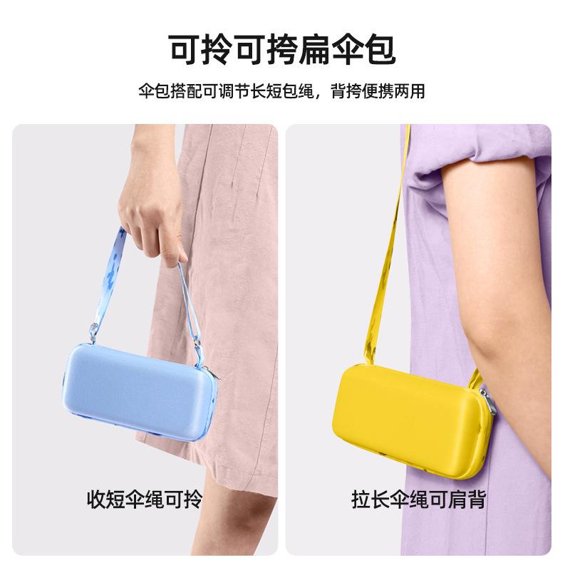 Card bag umbrella Pocket umbrella Flat 60% off Sun umbrella Sunscreen parasol Mini Portable weather and rain parasol