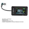 Bike LCD Display Screen Ebike Fit for Yozma IN 10, Electric Bicycle Panel Replacement with Waterproof 5-Pin Connector, Control Meter 22.2MM Handlebar
