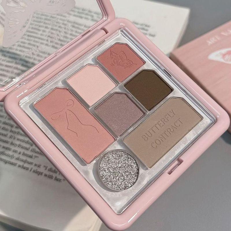 Art Value - Butterfly Pact Series Multi-Purpose Eyeshadow Palette - 3 Types