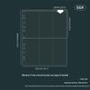 Four-Grid & Nine-Grid Card Album Refill Pages for Loose-Leaf Journals (A4/A5)