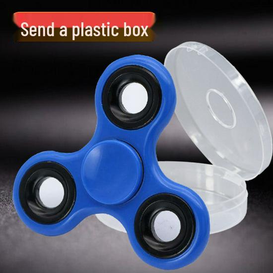 Трехлопастной Металлический Медный EDC Взрослый Пальцевый Спиннер Гироскоп Игрушка