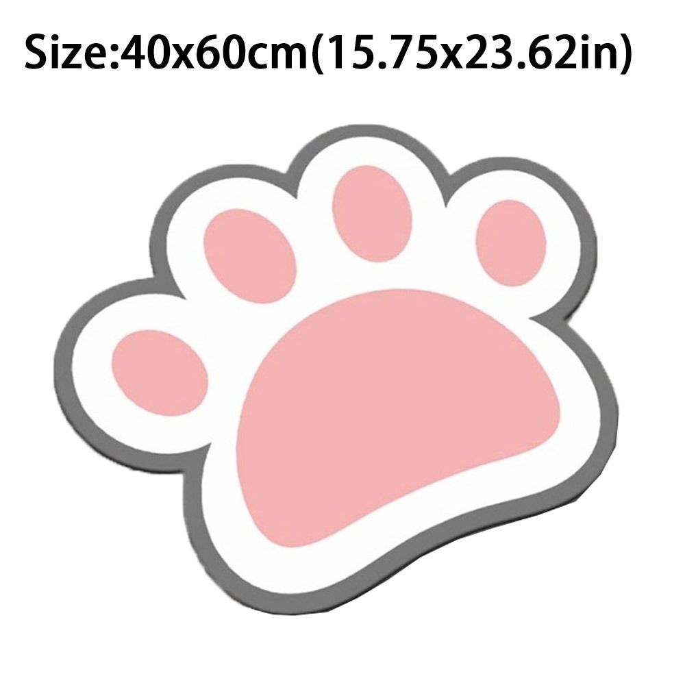 40x60cm Floor Mat Cat Paw Foot Mat New Bathroom Mat