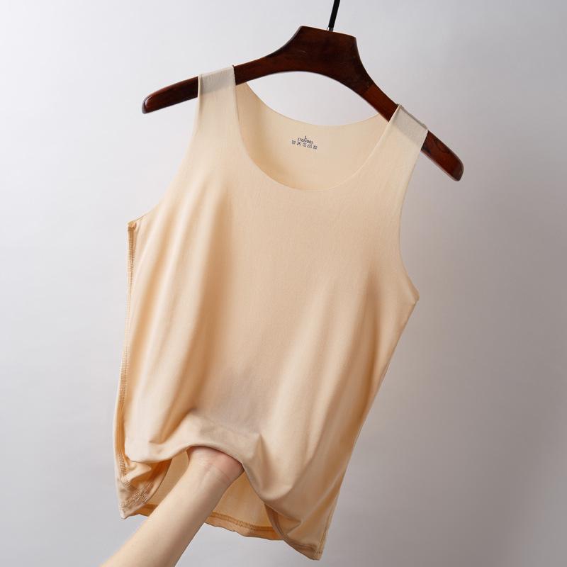 Summer Ice Silk Vest Women's Suspender Inner Sleeveless Top South East Asia Bottom Shirt