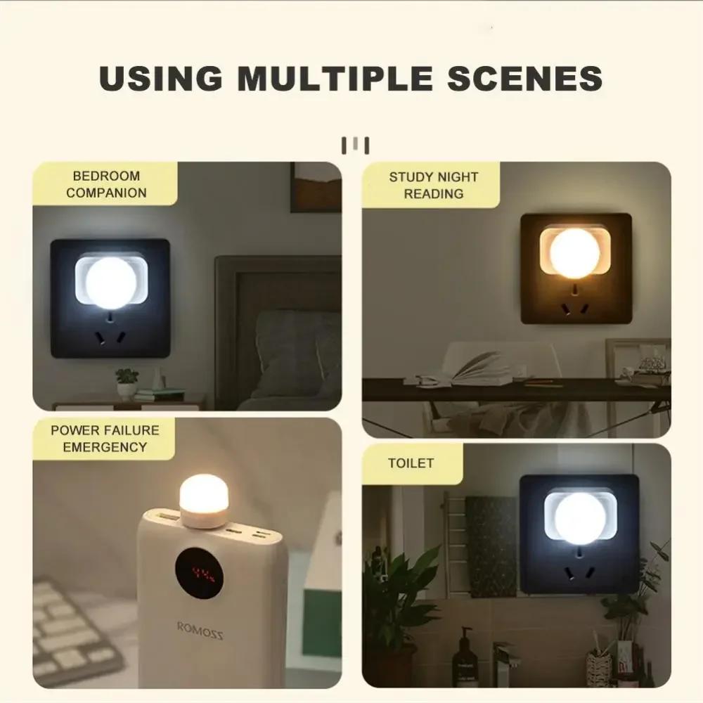Night Light Home-appliance USB Desk Lamp LED Book Light Room Lighting Lights Chargeable Mini Table Lamp Illumination Indoor
