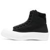 (WMNS) High-Top Deck Skate Plimsoll Shoes 'Black White' Women's 697123W4MV71070