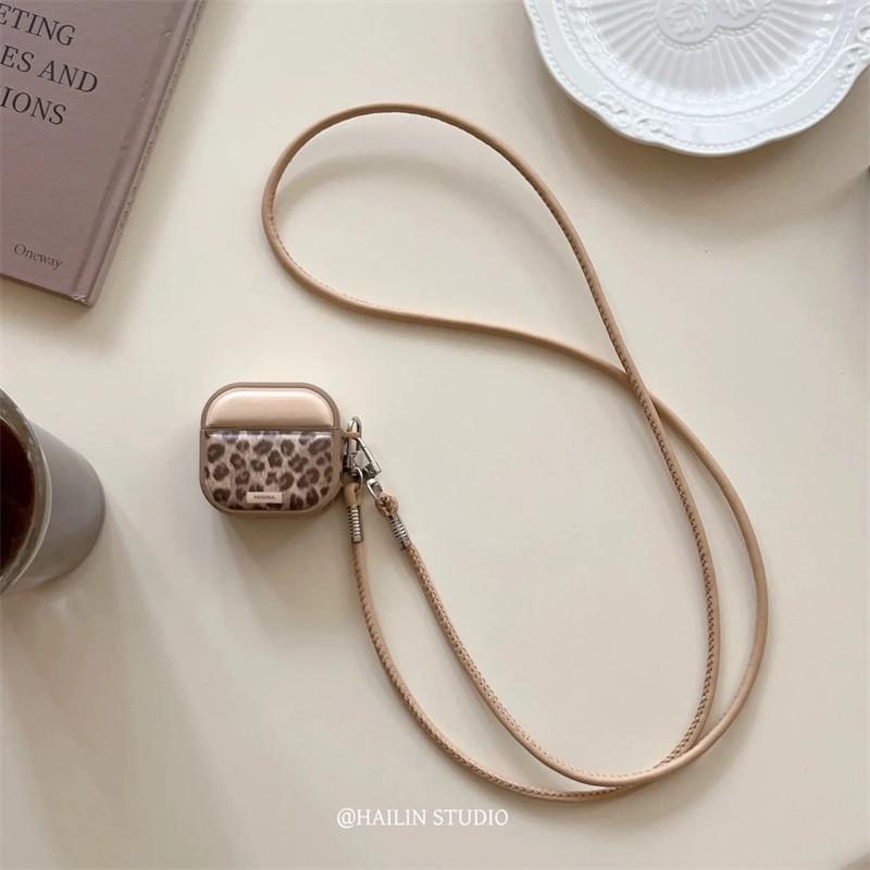 Premium Leopard Print AirPodsPro1 Protective Case for AirPods1 Apple Bluetooth Case Second Generation Pro1