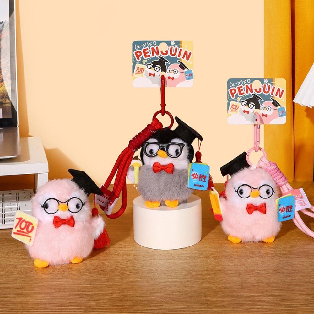 PP Cotton Mini Penguin Plushie Doll Collection Penguin Stuffed Toy Keychain  Couple's Presents
