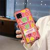 Silicone Cute Phone Case For Sharp Aquos Sense4 4G/Sense 5G Shockproof Back Cover Protective Durable Card Slot Graffiti