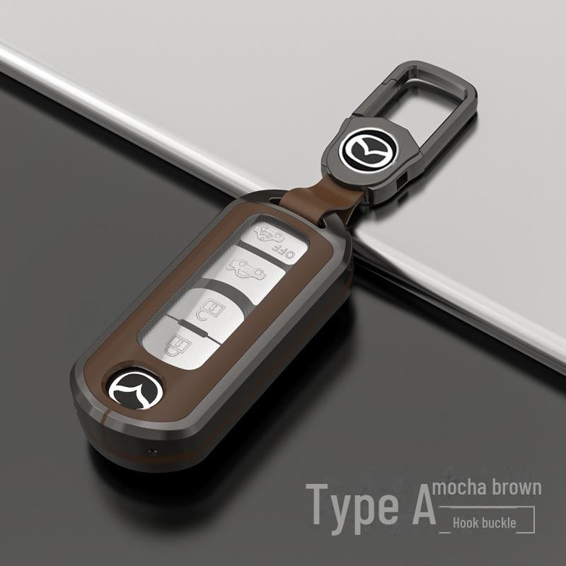 Mazda CX-5 CX-4 Atez 3 Metal Key Cover & Ring