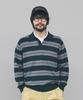 Geonjiulleunseu Cashmere Blend Striped Collar Knit Collection