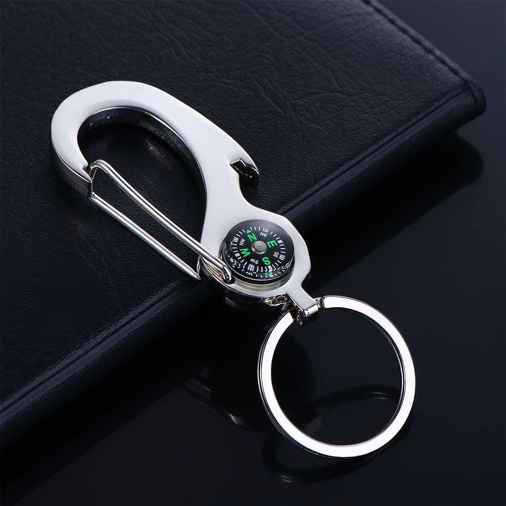 1PC Gift Tool Car-styling Compass Car Accessories Car Keychain Opener Key Rings Keyfob