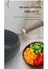 Traditional Handmade Hammered Iron Stir-Fry & Milk Pan - Non-Stick Smooth Surface