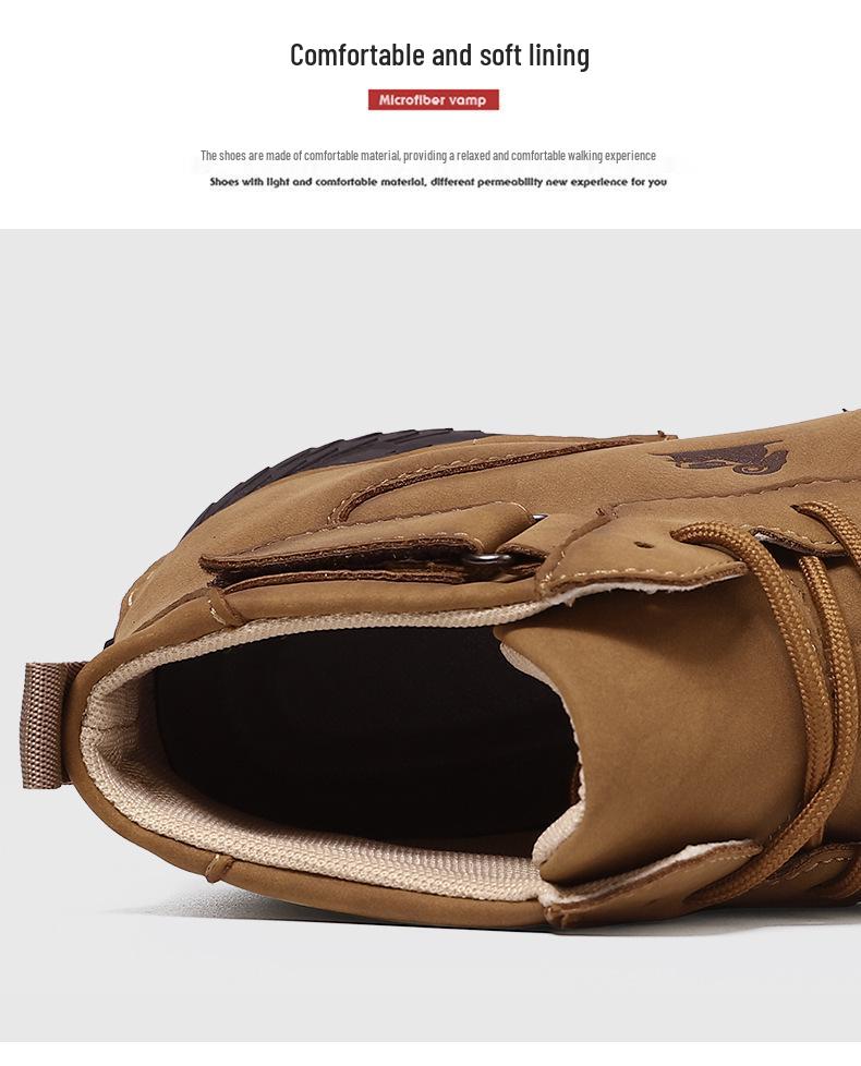 Men's High-Top Octopus Boots - Outdoor Sports and Casual Martin Style for Autumn/Winter