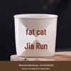 Cross-Border Ceramic Ash Ink Wash Landscape Tea Cup - Custom Logo
